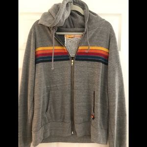 AVIATOR NATION 5 STRIPE HOODIE